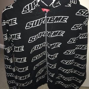 Supreme All Over Hoodie